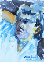 Ulla 02, Portrait, Pastell